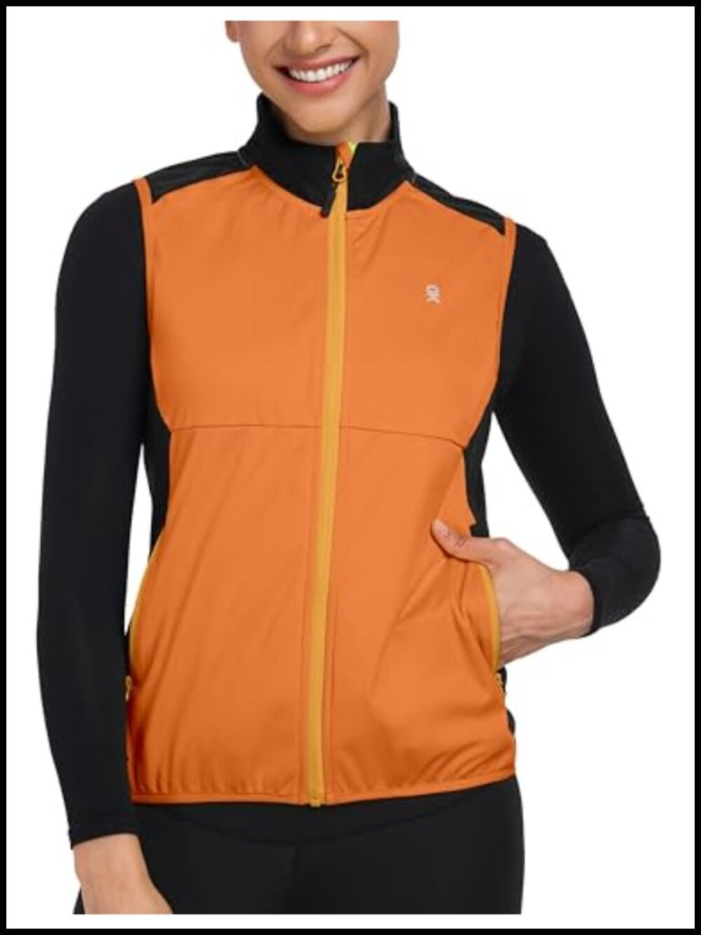 Little Donkey Andy Women's Windproof Stretch Vest Waterproof Sleeveless